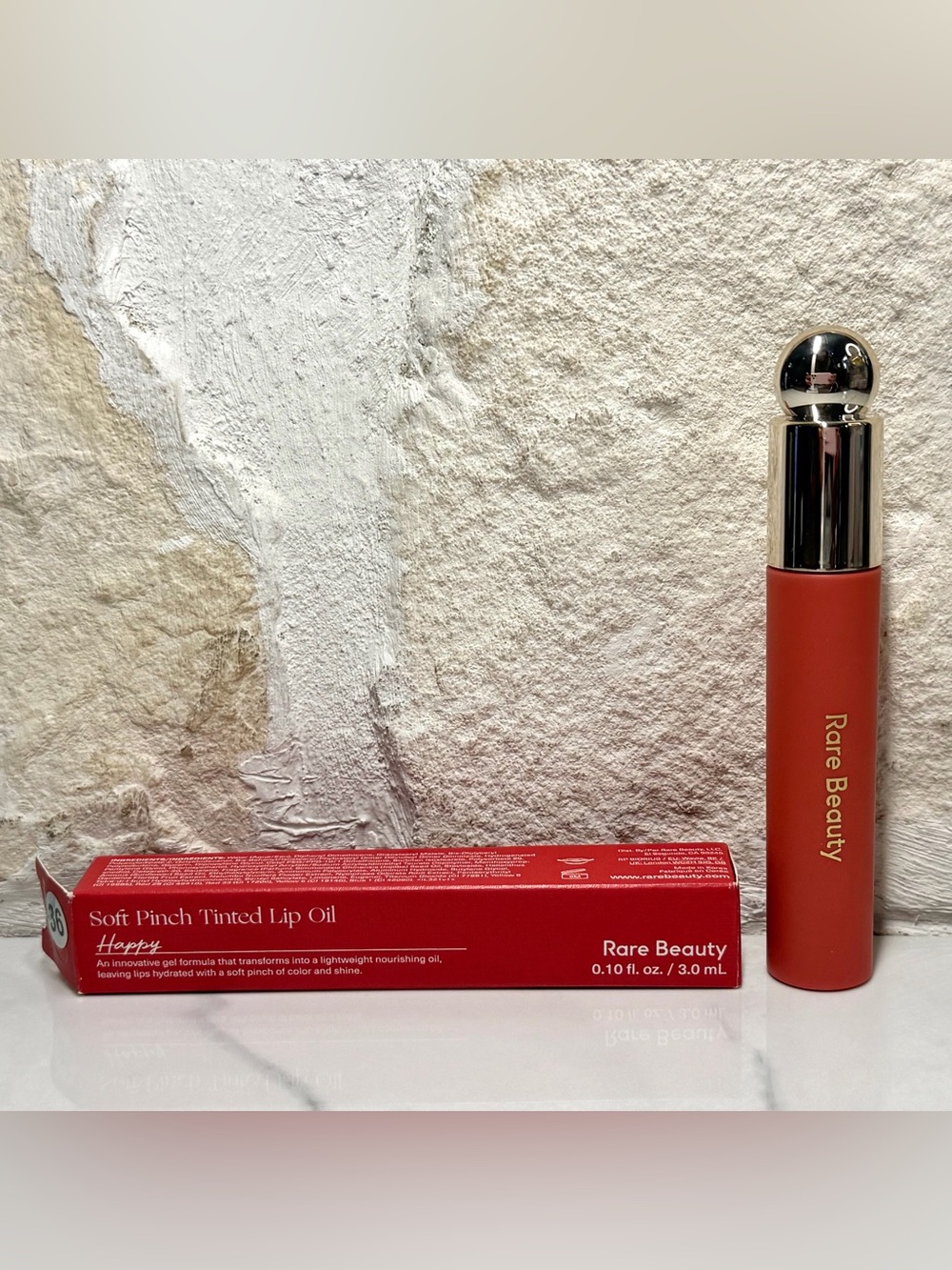 ⭐ RARE BEAUTY SOFT PINCH TINTED LIP OIL SHADE HAPPY ⭐